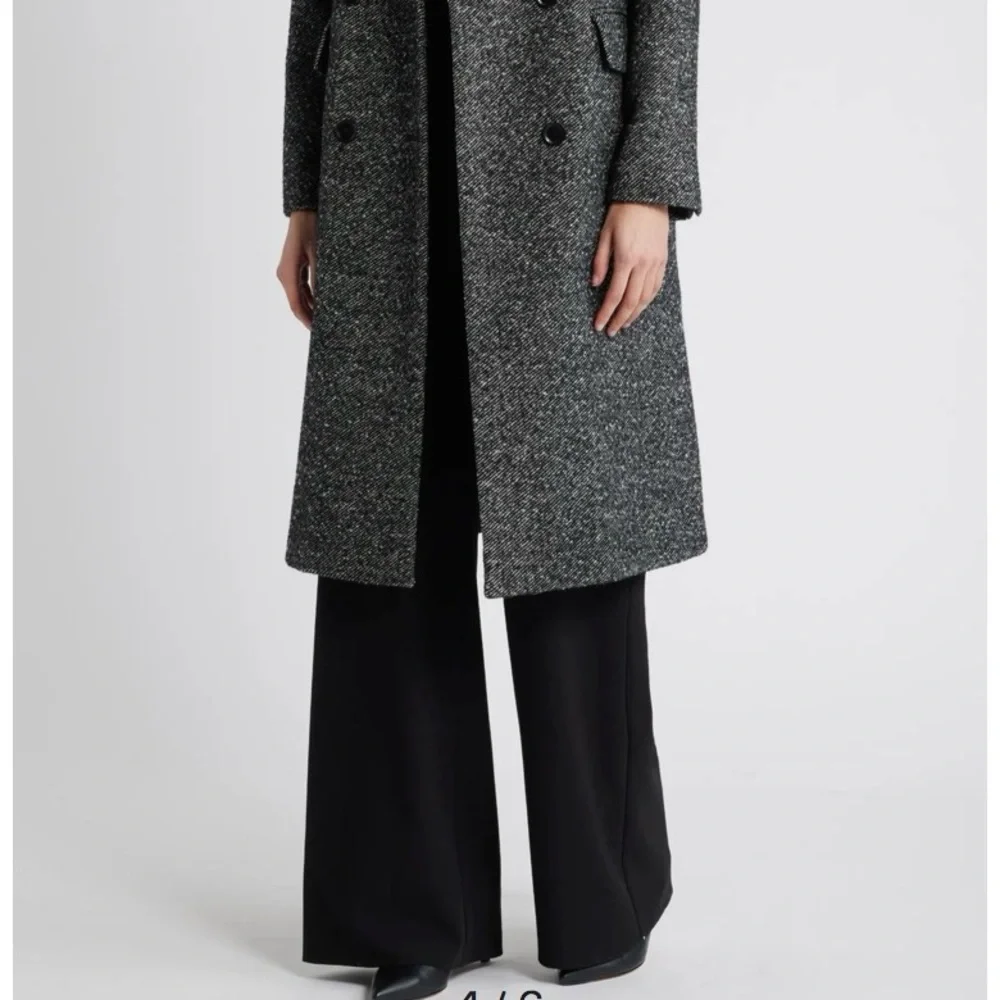 BCBG Max Azria Slim Fit Double Breasted Coat Size XL New With Tags - Picture 3 of 13